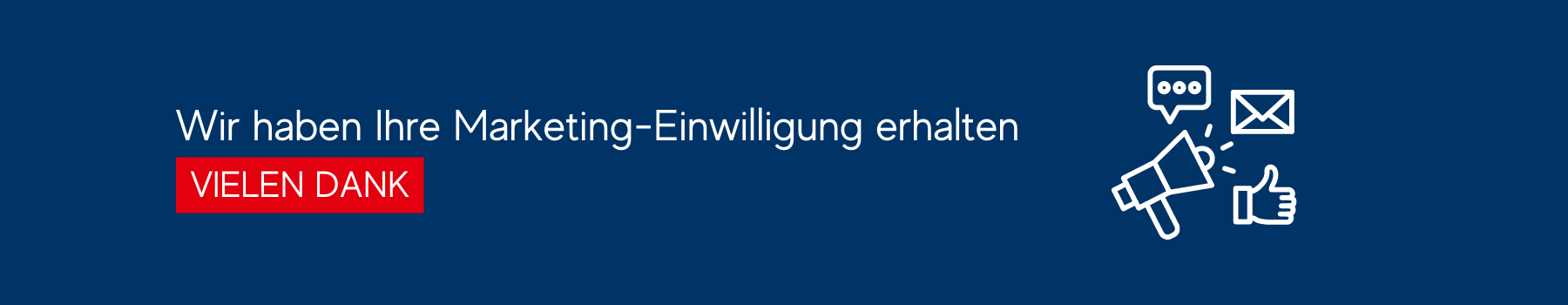 Marketingeinwilligung